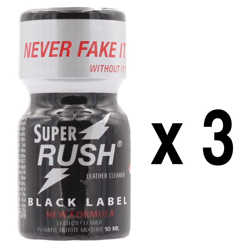 BGP Leather Cleaner Super Rush Black Label 10ml x3